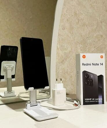 Аудиотехника: Redmi Note 14, 128 ГБ, цвет - Черный, Face ID, Две SIM карты, Отпечаток пальца — 5