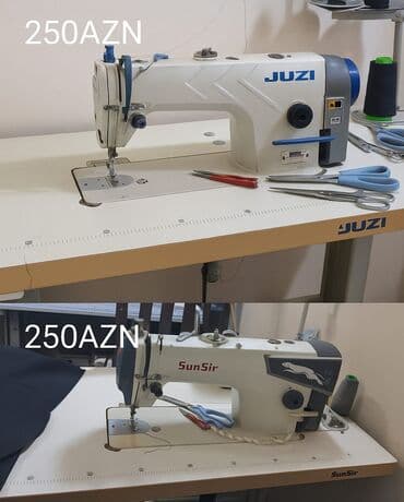 tikis maşını: Sənaye tikiş maşınları – 2 model 1) JUZI düz tikiş maşını - Sənaye — 1