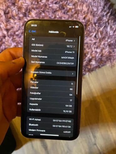 dubai iphone qiymetleri: IPhone 11, 64 GB, Face ID — 5