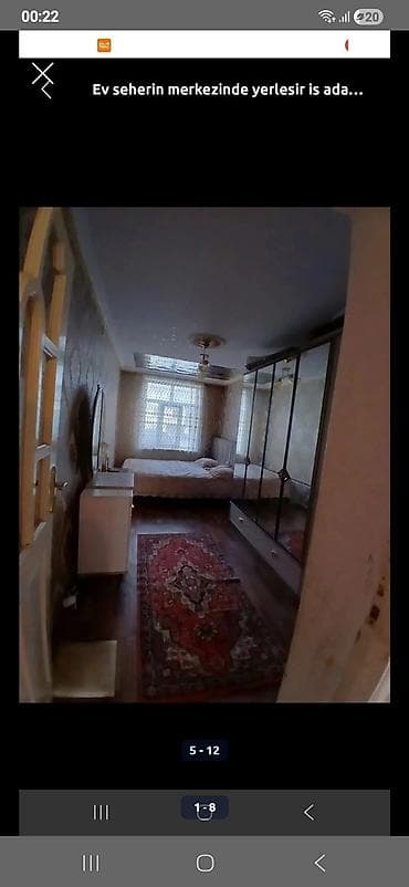 Seherin merkezinde 3 otagli ev kiraye verlir evde 1 xanim qalir 2 — 6