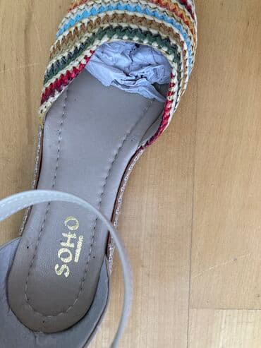 fitnes üçün qadın krosovkaları: Ölçü: 39, rəng - Bej, Yeni — 5