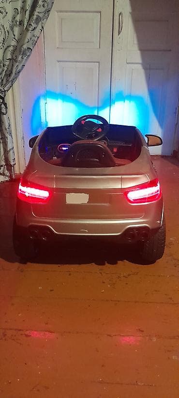 kidilo коляска 3 в 1: Uşaq üçün elektrikli minik maşını – gümüş rəng, krossover dizaynı — 2