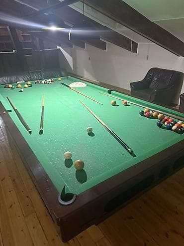 Спортивные игры: Bilyard masası və aksesuarları Təcili satıldığı üçün dəyərindən çox — 2