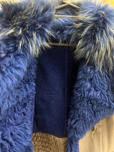 женские дубленки турецкого производства: Turkiye istehsali dublyonka veziyyeti 7/10 olchu 38-40 arasi uzunluqu — 6