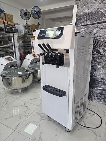Dondurma aparatı 3 rəngli Yumşaq Dondurma Maşını ✅️ Stolüstü model — 6