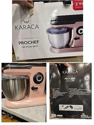 KARACA ProChef Mutfak Şefi – çoxfunksiyalı stasionar mikser Xəmir