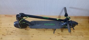 idman ucun jqut: Scooba elektrik skuter. Kompakt dizaynı sayəsində şəhər daxilində — 3