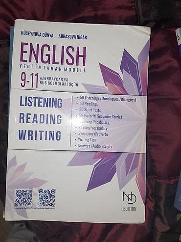 Məhsul: “ENGLISH – Yeni İmtahan Modeli” (9–11 siniflər üçün)