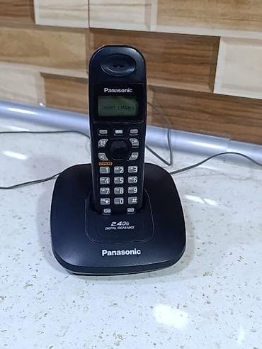 Stasionar telefon Panasonic, Simsiz, İşlənmiş — 1