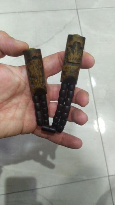 Kişi ayaqqabıları: Məhsul: Dekorativ təsbeh Təsvir: - Böyük ölçülü, dairəvi muncuqdan — 6