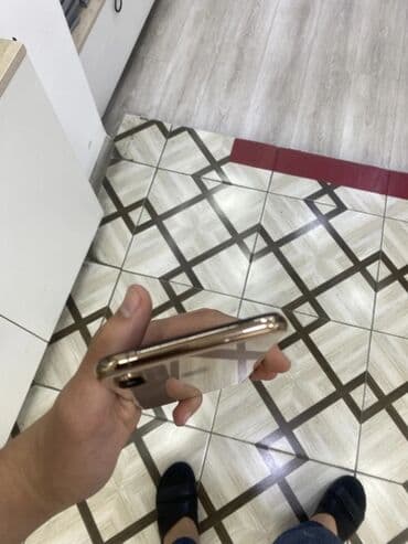 macbook air ucuz: IPhone Xs Max, 128 GB, Matte Gold, Zəmanət, Sənədlərlə — 5