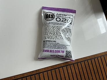 vr eynəklər: BLS Airsoft Precision BBs – 0.20 g, 6 mm - Çəki: 0.20 qram (hər BB) - — 2