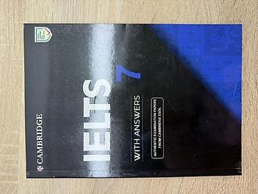 audio kasetler: Məhsul: Cambridge IELTS With Answers kitabları – 7, 8 və 9 Təsvir: - — 3