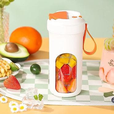 Portativ şirəçəkən/blender şüşəsi - Tutum: 340–370 ml (korpusda ölçü — 4