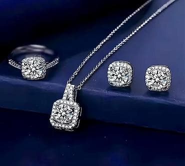 ince sepler: Dəstə daxildir: Üzük, Sırğa, Sep, Gümüş — 4