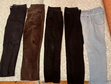 детские джинсовые куртки: Şalvarlar Kişi şalvarlarıdı Teze deyıllee geyınılıb hamısı — 3