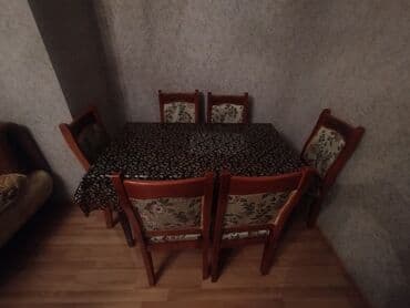 Lincoln: Для гостиной, Новый, Раскладной, Прямоугольный стол, 6 стульев — 2