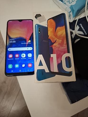 ses guclendrici: Samsung Galaxy A10, 32 GB, rəng - Göy, İki sim kartlı — 3