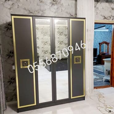 Yeni, Açılan, 4 qapılı Düz dolab, Qarderob, paltar dolabı, Azərbaycan lalafo.az -da Yeni, Açılan, 4 qapılı Düz dolab, Qarderob, paltar dolabı, Azərbaycan
