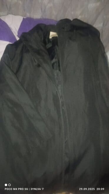 palto qadın üçün: Palto, Sassofono, 2XL, rəng - Qara — 2