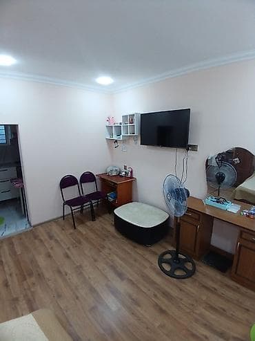 a frame quba: 1 otaqlı mənzil – studiya tipli planlama - Yataq otağı: taxta döşəmə — 6