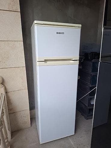ucuz xaladennik: 2 qapılı Beko Soyuducu Satılır, rəng - Ağ — 2