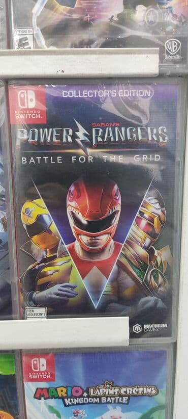 nar nomre sifaris: Nintendo switch üçün power rangers battle for the grid oyun diski. Tam — 1