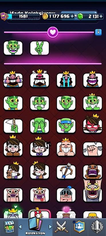 bas gitara: Clash Royale hesabı – yüksək trofeyli və zəngin kolleksiyalı - — 3