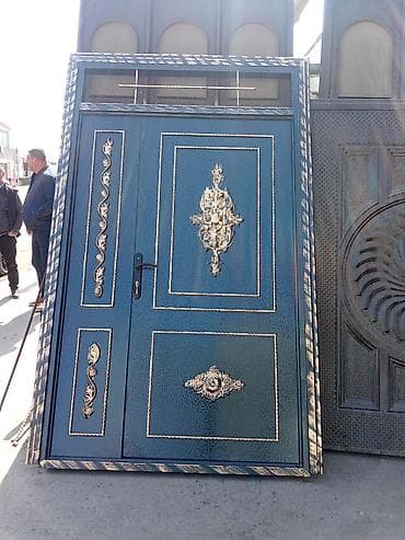 qapi setkalari: Məhsul: Dəmir giriş qapıları Təsvir: - Material: qalın metal — 9