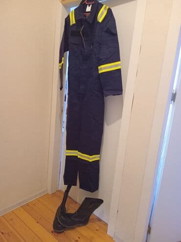 комбинезон: Yanğınsöndürən kombinezonu – Fireforcе etiketli, tünd göy rəngdə — 2