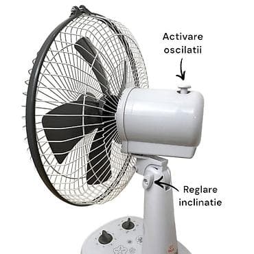 ventil: Masaüstü Sərinkeş "Prandtex FT 40" 45sm 5 Sürətli 3 Pərli 60W . ❄️ — 4