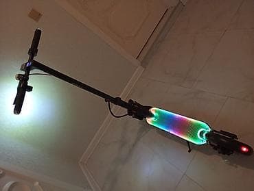 elektrikli scooter ucuz: Elektrik skuter – Toba brendi - Rəngli LED işıqlı gövdə paneli — 1