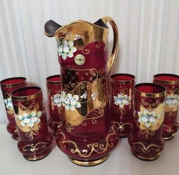 qızıl gül buketi: Rəng - Qırmızı — 1