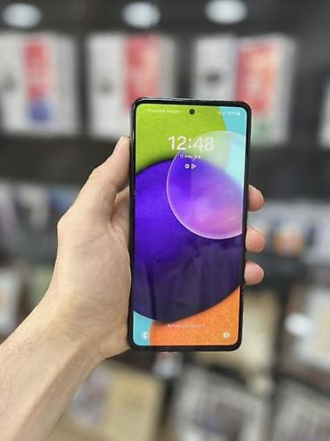 samsung g850: Samsung Galaxy A52, rəng - Qara, Barmaq izi — 1