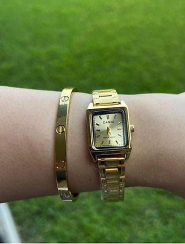 roleks saat: Qol saatı, Casio, rəng - Qızılı — 1