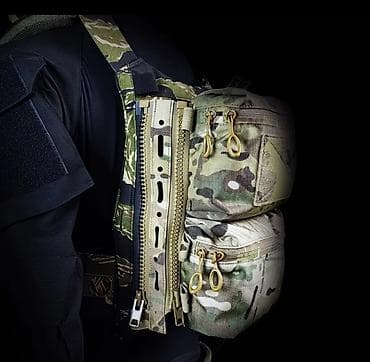 Ovçuluq və balıqçılıq: MOLLE/PALS platformalı plitədaşıyan və ya taktiki jilet üçün sürətli — 1