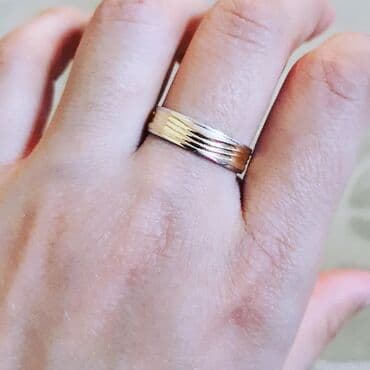 qizil 2: Alyans, Üzük, Sarı qızıl, 585 Əyar, Qaşsız — 1