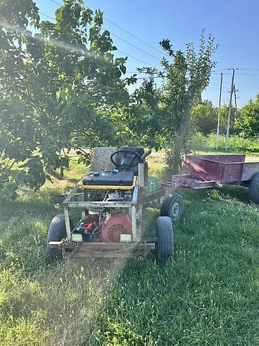 Özəldən hazırlanmış mini traktor/bağ traktoru. Texniki xüsusiyyətlər