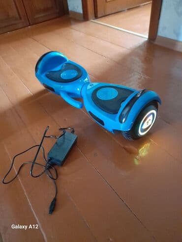 Subaru: Uşaqlar və yeniyetmələr üçün balans skuter (hovərbord) - Rəng: mavi - — 1