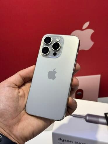 nar nomrələrin satışı: IPhone 15 Pro, 256 GB, Gümüşü — 1