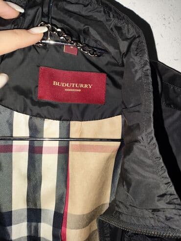 qadın jaketi: Qadın yüngül qara jaket - Brend: BUDUTURRY (Hong Kong) - Material — 2