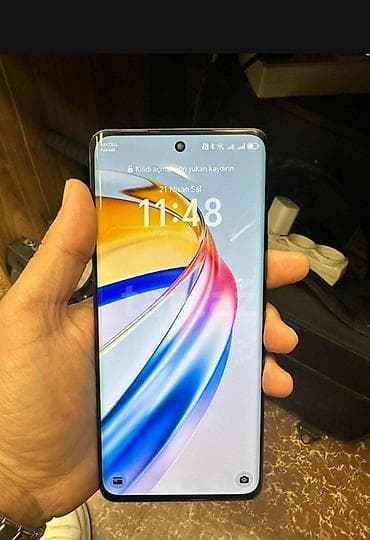 Honor Magic 5 Pro, rəng - Mavi, Barmaq izi