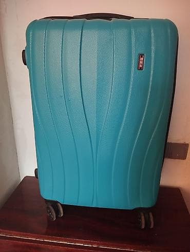 ucuz camadanlar: BBS markalı sərt korpuslu səyahət çamadanı - Rəng: firuzəyi - Korpus — 1