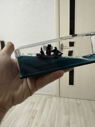 07 şəkilləri ağ: Fiqur, rəng - Göy — 1