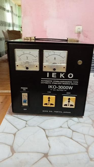panel sendvic: IEKO IKO-3000W avtomatik gərginlik stabilizatoru/servo tip — 1