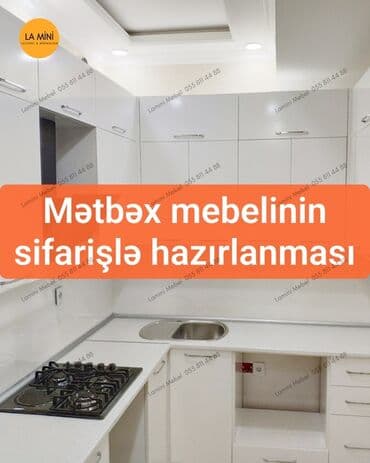 ıkıncı el metbex mebelı: La Mini Mebel şirkəti olaraq, mətbəx mebellərinin sifarişlə — 1