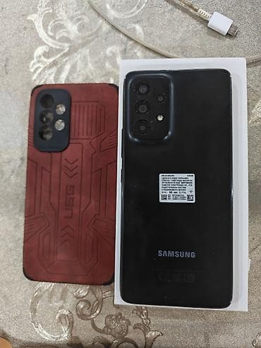 Samsung Galaxy A53 5G, 128 GB, rəng - Qara, Sənədlərlə, İki sim kartlı — 1