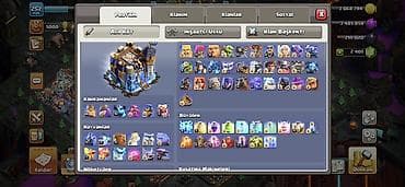 Clash of Clans hesabı – inkişaf etmiş profil və zəngin kolleksiya -
