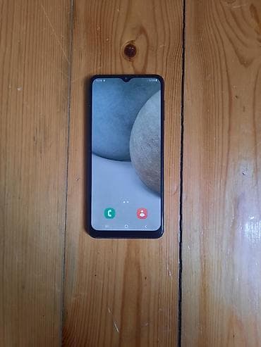 ucuz android telefon: Samsung Galaxy A12, 32 GB, rəng - Qara, İki sim kartlı — 1