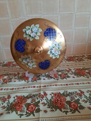 Крышка Богемия, лепка. d-14см. Пр‐во: Чехословакия. Состояние lalafo.az -da Крышка Богемия, лепка. d-14см. Пр‐во: Чехословакия. Состояние